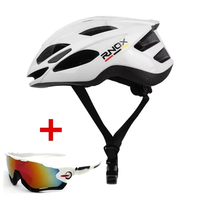 RNOX Outdoor Ultralight Cycling Helmet Cycling Safety Cap ntegrally-molded MTB Bicycle Helmet Racing Riding Cycling Equipments