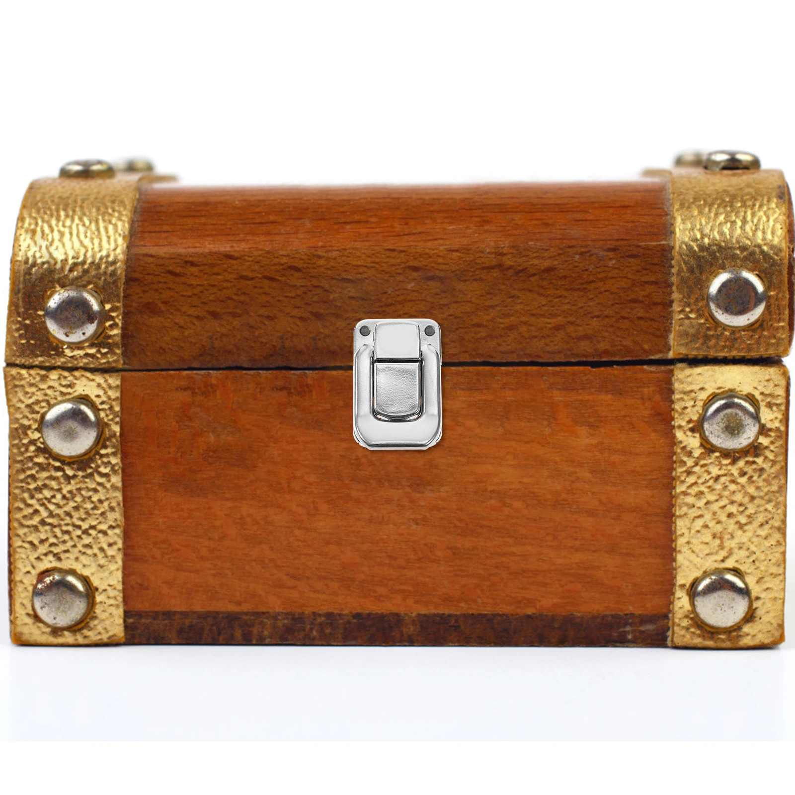 

3Pcs Guitar Box Lock Buckle Latches Durable Iron Material For Wooden Boxes Clasp Trunk Luggage Hook Locks Bag Closures Eco