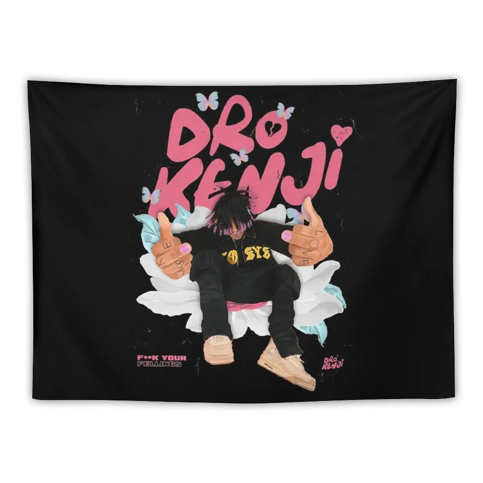 

New Dro Kenji Merch Tapestry Home Decor Aesthetic Tapestry Bedroom Decor