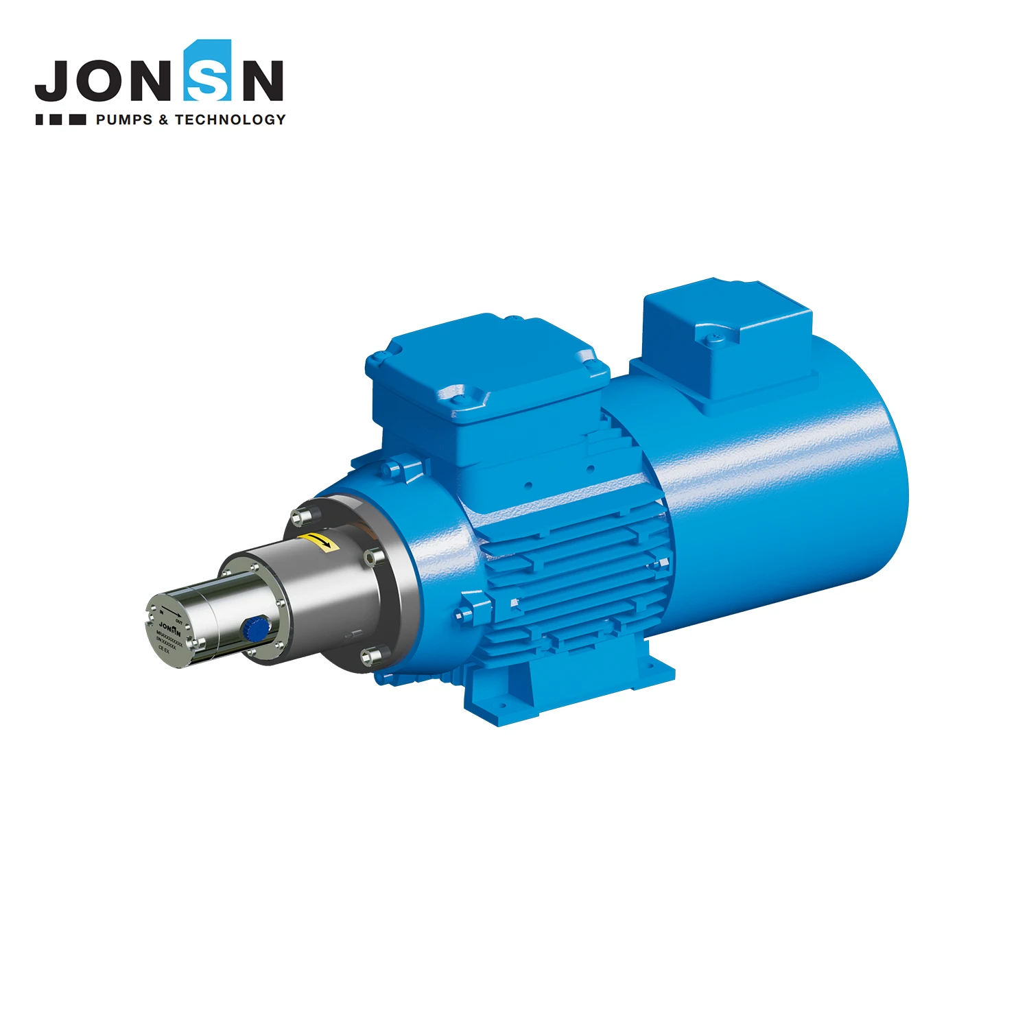 JONSN Efficient Micro Peek Gear Pump 500-2000rpm 1L/min Magnetic Gear Pump For Pharmaceutical Fluid Dosing