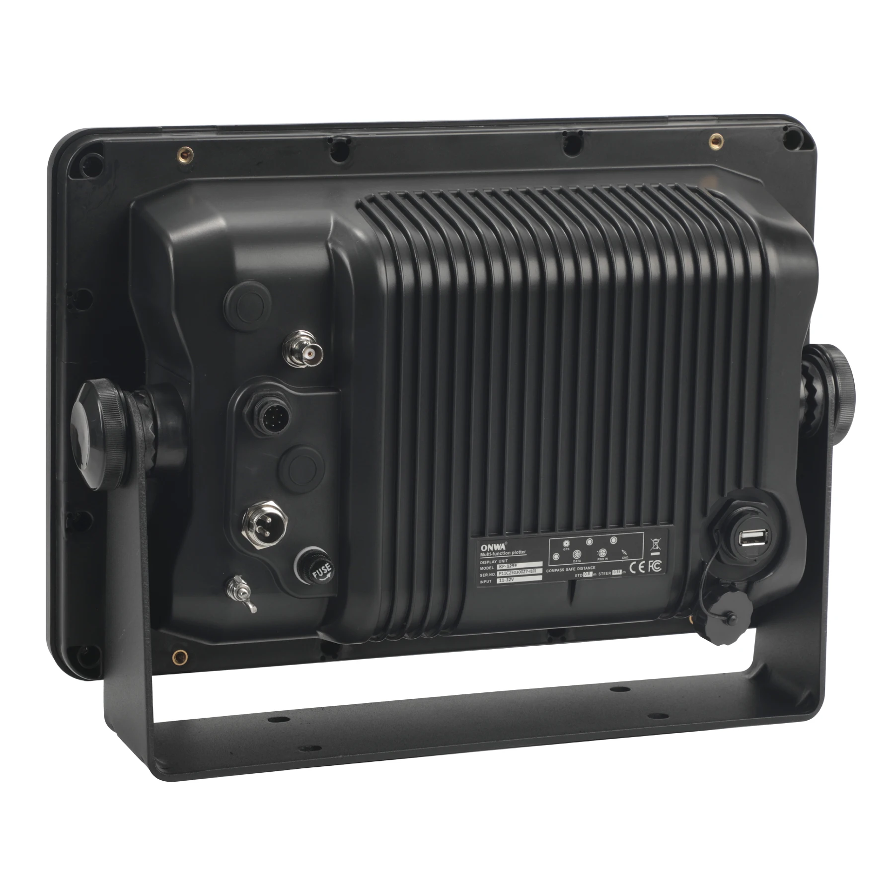 ONWA KP-1299 12.1 بوصة GPS Chart Plotter (ميزات قابلة للتوسيع) نظام تحديد المواقع الرسم البياني GPS مع خريطة Kchart تدعم C-map و Navionics+