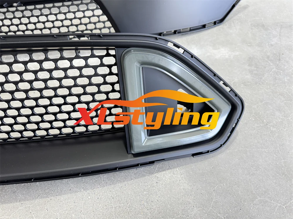 XLstyling Car Accessories front grille with light For Ford Mustang 18-23 bullitte rock classic CA-type upper&LOWER style