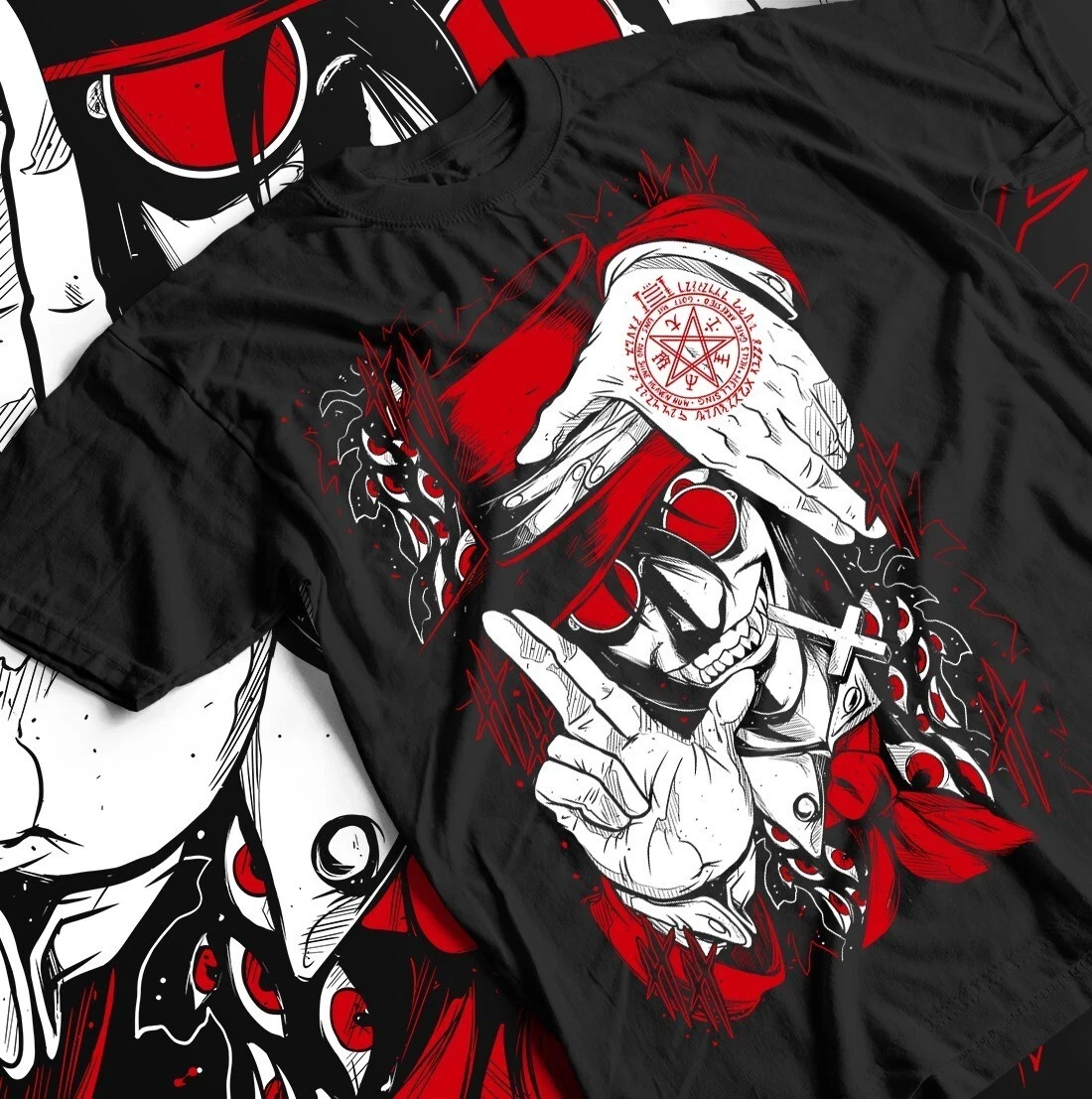 

2025 Short SleeveUltimate Vampire New Unisex T-Shirt,Anime Hellsing Shirt,graphic Tee All Size Fans Loose Cotton Top