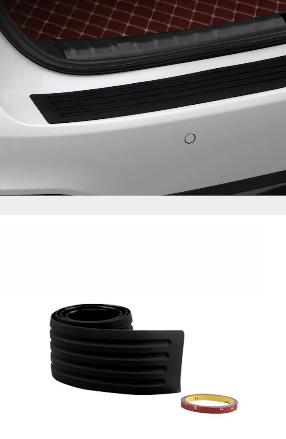Trunk Protection Strip, General Motors Threshold Strip, Anti Trampling Sticker Protection Strip, Tailgate Border Scraping