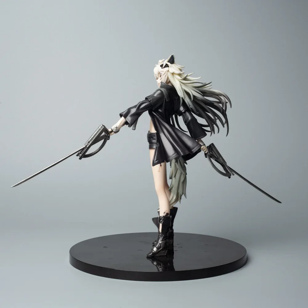 24CM Anime ARKNIGHTS Lappland Figurka Gra 1 7 Skala Stojący Model Zabawka Kolekcja Prezentów Figurka akcji Statuetka PVC Edycja limitowana