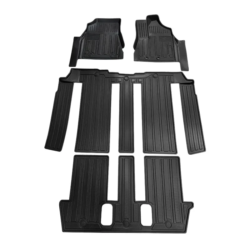 New TPE Floor Mats for Noah/VOXY80 Right-Hand Drive Three-Row Waterproof & Wear-Resnt