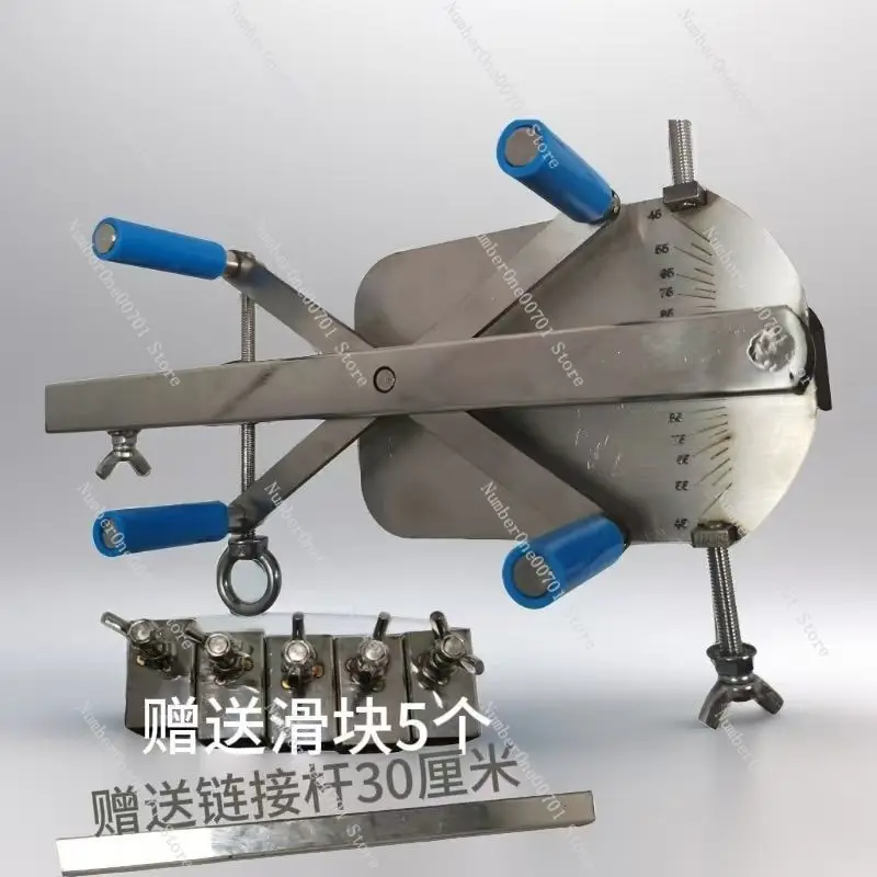 Pipe Notching Machine For Square & Round Tube Stainless Steel Bevel Cutter Stair Handrail Saddle Mouth Cutting Tool