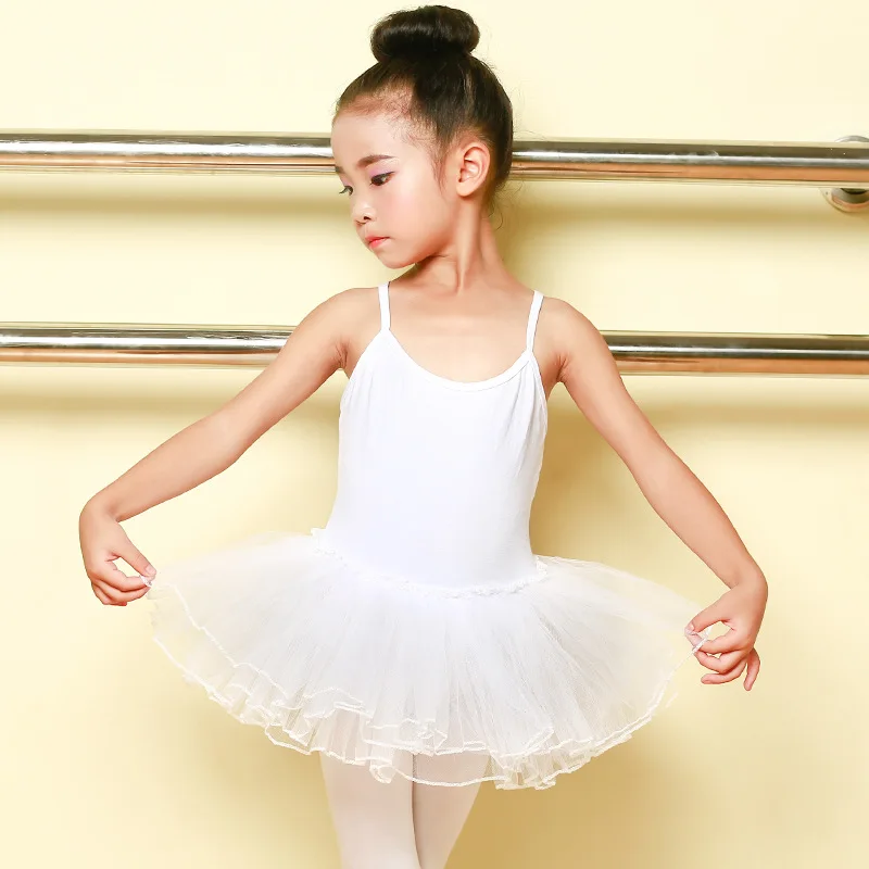 Justaucorps de Ballet d'été pour filles, Costumes de danse, vêtements pour enfants, robe pour enfants, uniforme de pratique de Ballet, robes Tutu pour filles