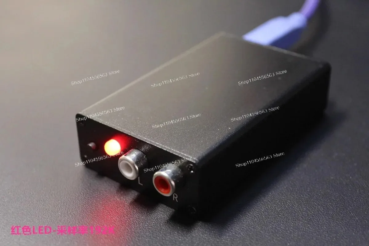 Simulate RCA to Fiber Coaxial ADC Audio Signal Conversion to Spdif Digital Signal to Decoder HiFi
