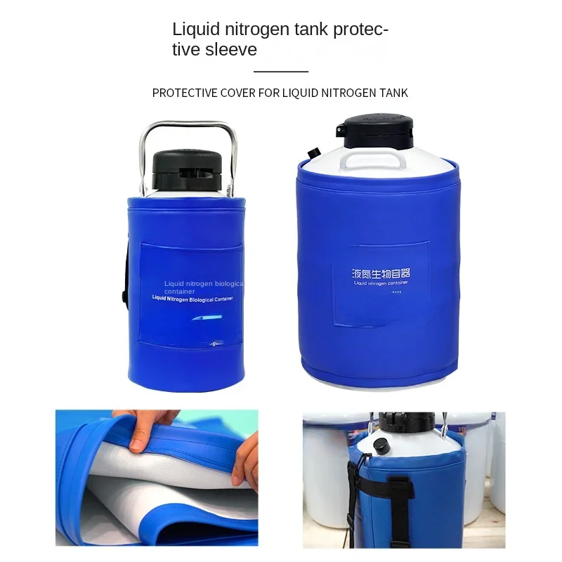 Liquid Nitrogen Tank Accessories Waterproof Protective Cover Lock Cover Liquid Nitrogen Tank Polyurethane Neck Plug