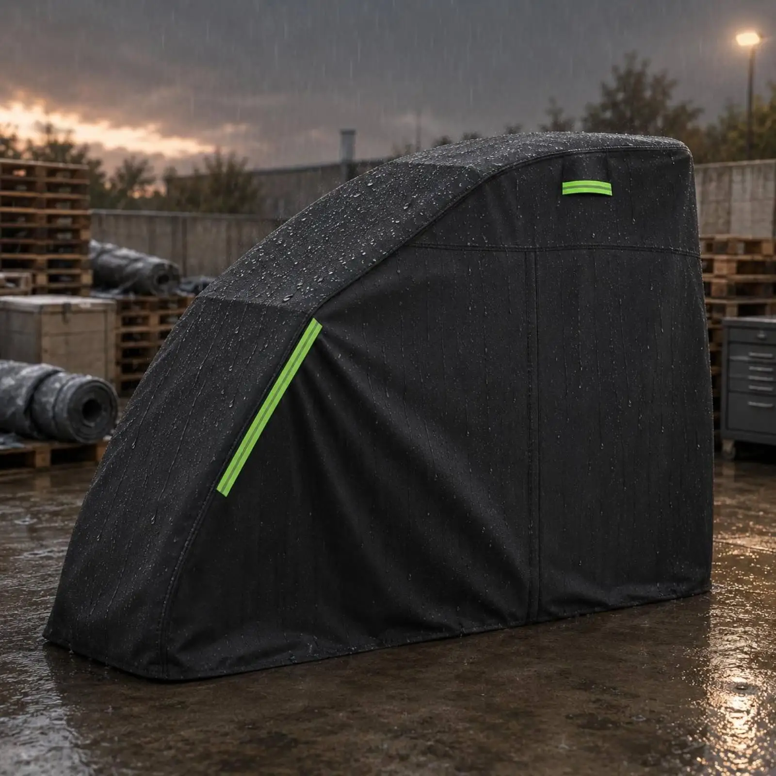 Mini excavator cover, full cover, double-layered excavator cover