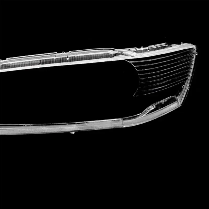 2X Car Left Headlight Shell Lamp Shade Transparent Lens Cover For Lancer Evolution 2005-2006-A99D