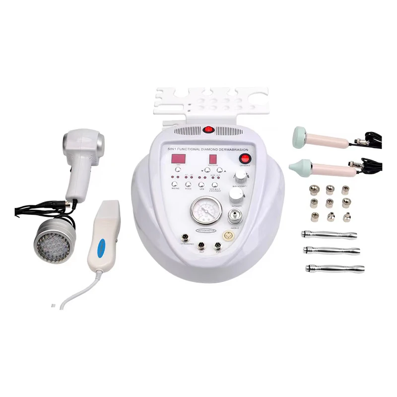 Spa Use Facial Cleaning Diamond Tip Dermabrasion Machine Portable Diamond Microdermabrasion Beauty Device