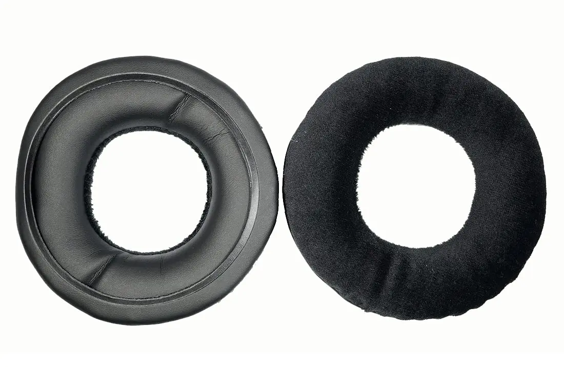 V-MOTA-Almofadas Over-Ear Gaming, Flanela Preta, Compatível com Corsair Vengeance 1300, 1400, 1500, 1500V, 2000, 2100, 1 Par