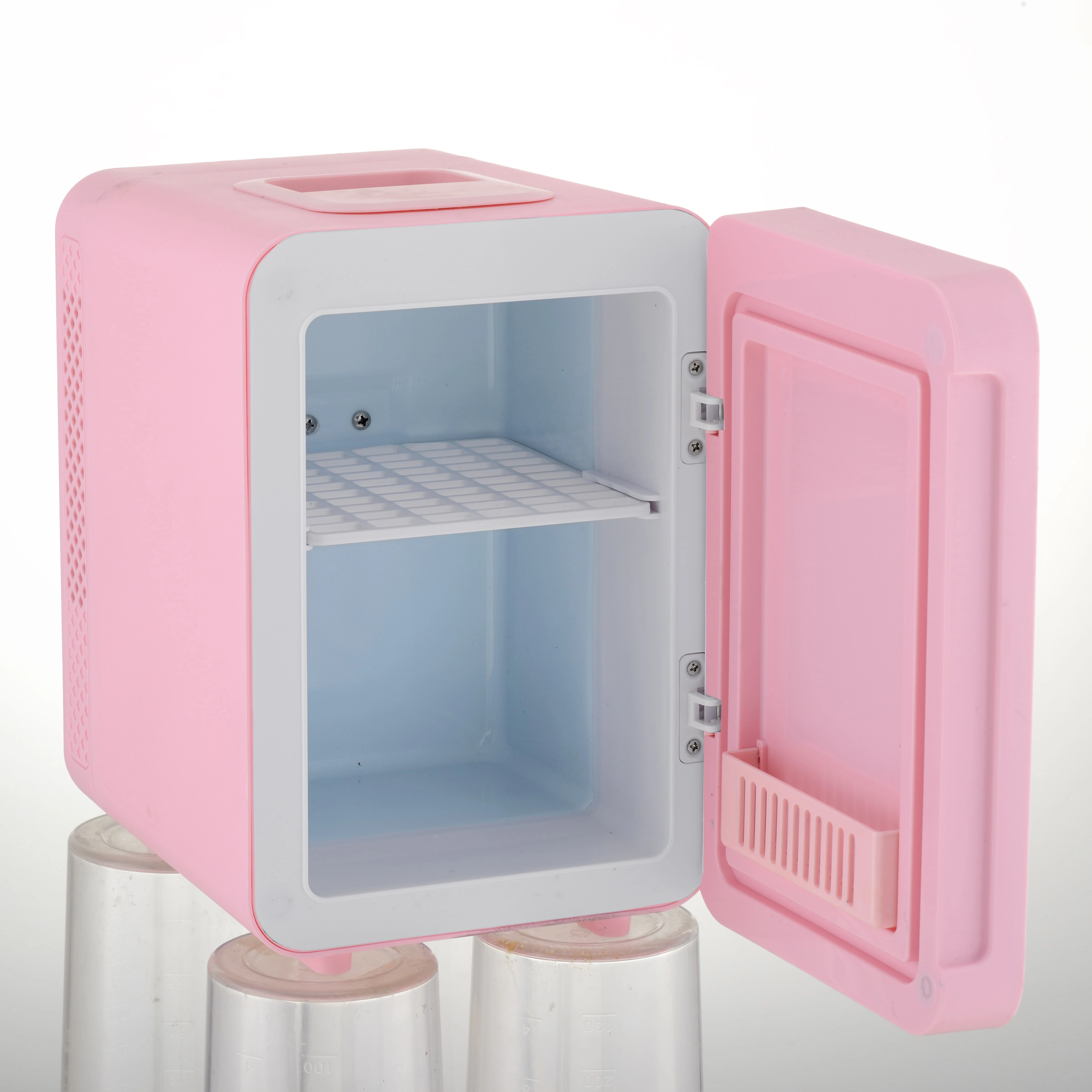 4L AC DC 12V 110V new portable skin care makeup cosmetic refrigerator cooler beauty mini fridge with glass