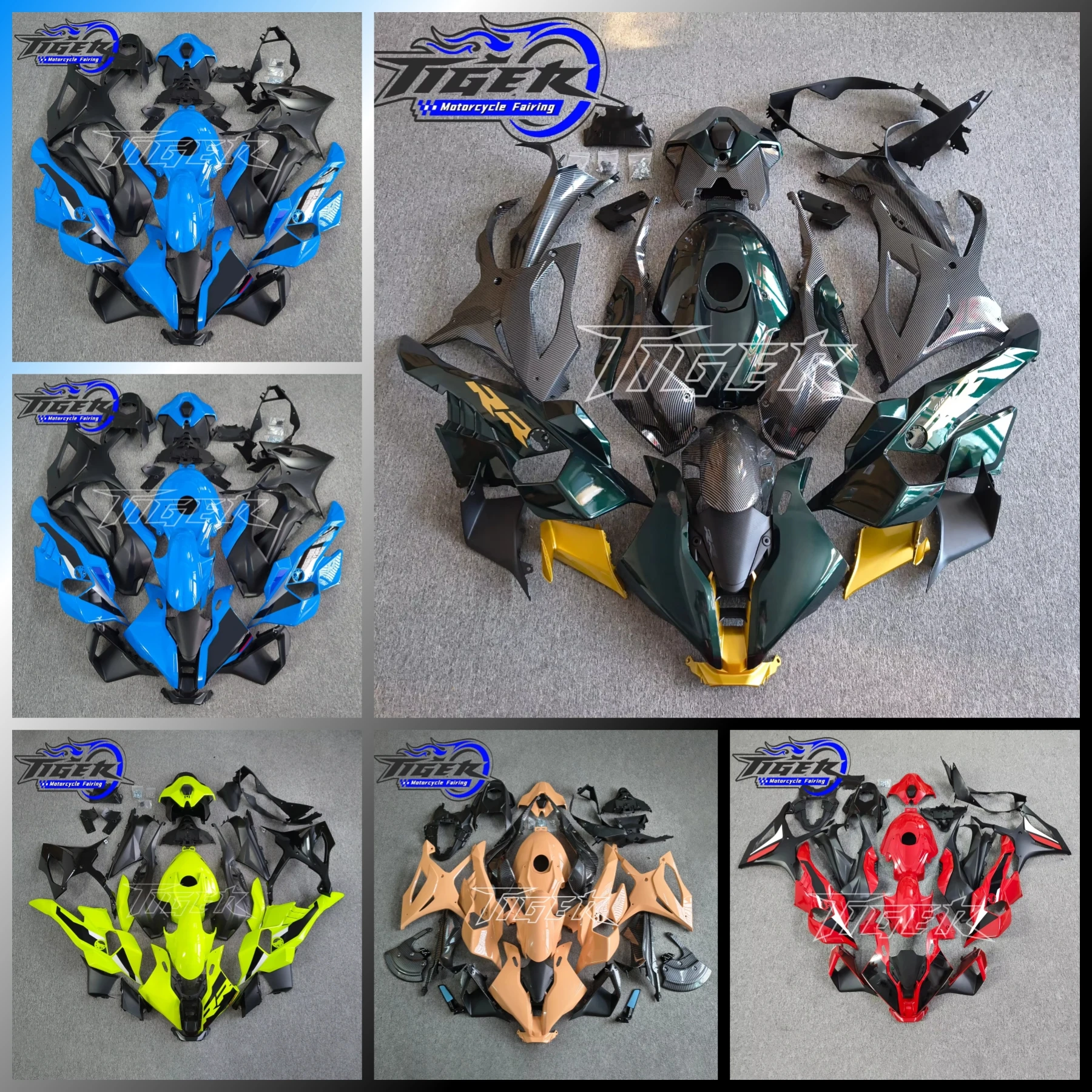 New ABS Injection Fairing Body Kit Motorcycle Guard Plate Shell Decoration Accessories For BMW S1000RR 2023 2024 2025 2026