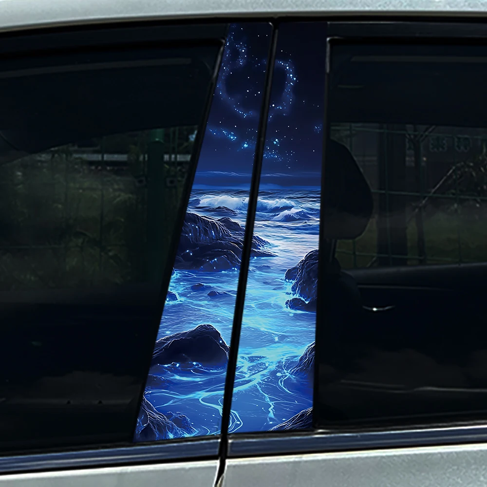 2Pcs Blue Glow Ocea…