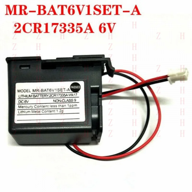 

XXZ для серверного аккумулятора серии MR-BAT6V1SET-A DC 6 В Mitsubishi MR-JE-B 2CR17335A