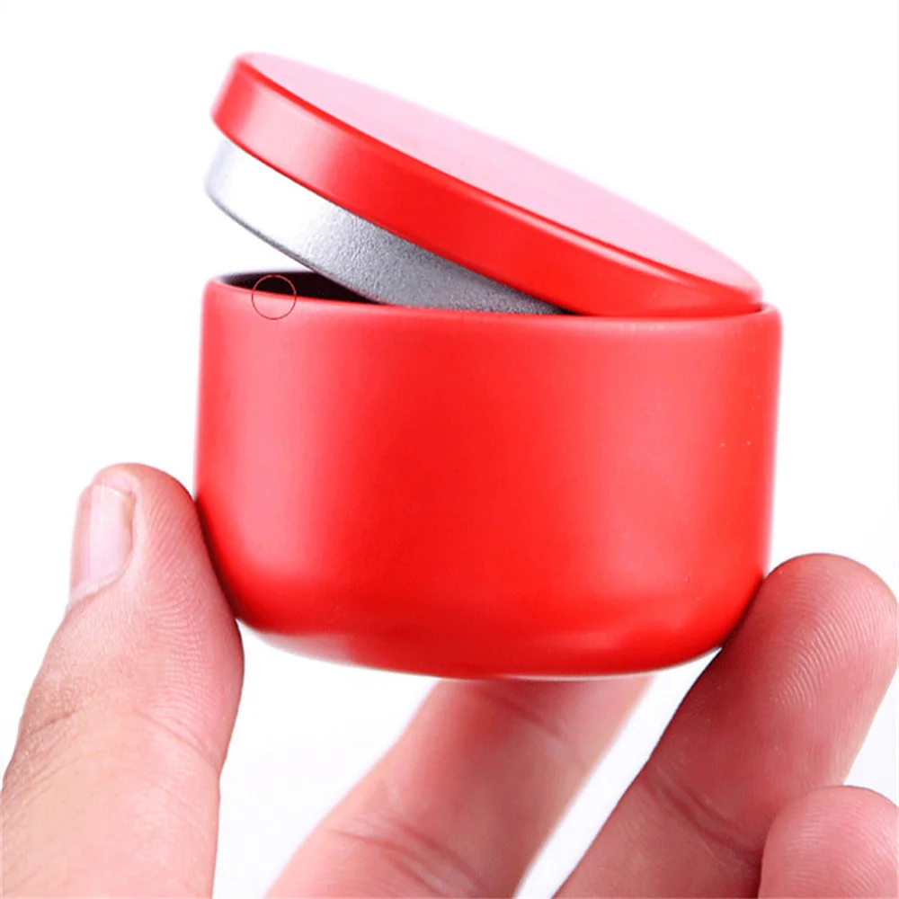 Portable Tea Cans Thick Iron Herb Stash Sealed Cans Smell Proof Container Spice Storage Organizer Box Kitchen Gadgets Sugar Jars