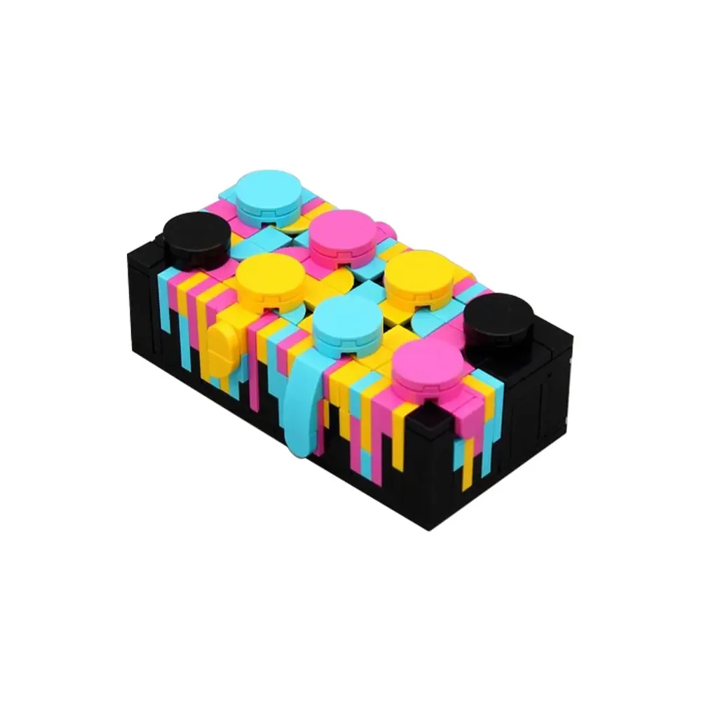 MOC Module A Steady Drip Bricks Art Model 3D A Steady Drip Building Blocks Creative Assembly Toys Adult DIY Birthday Gifts