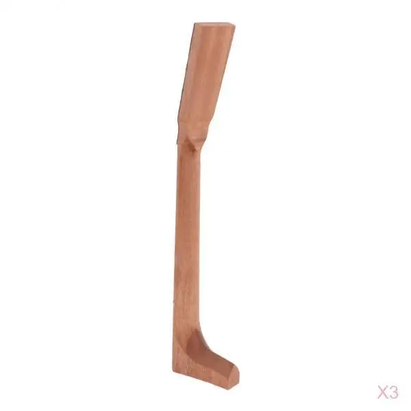 Mahogany Replacement Neck for Acoustic Guitar Luthier Wood Fretboard Unfinished Fingerboard for Diy Guitar Kit Project