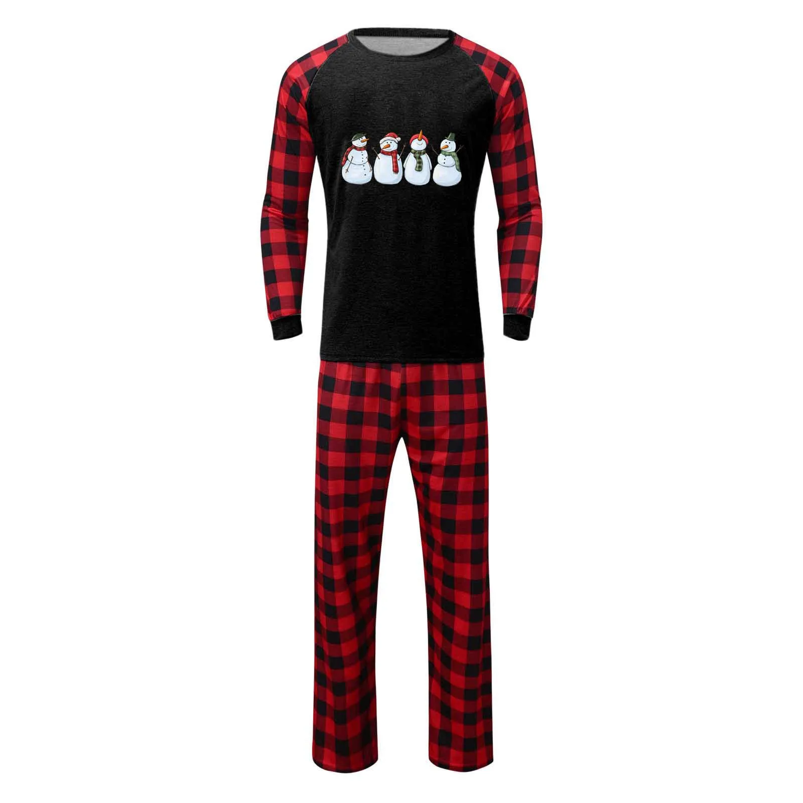 Pyjama de Noël assressentipour la famille, combinaison bébé à manches longues, imprimé renne, vêtements de nuit de vacances, confortable, festif, 2024