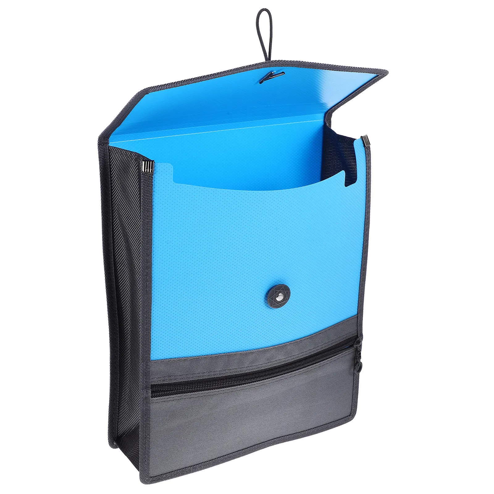 A4 Canvas Document Bag Large Capacity File Organizer Pouch Portable Wear Resistant Document Holder Money Bags with Zipper