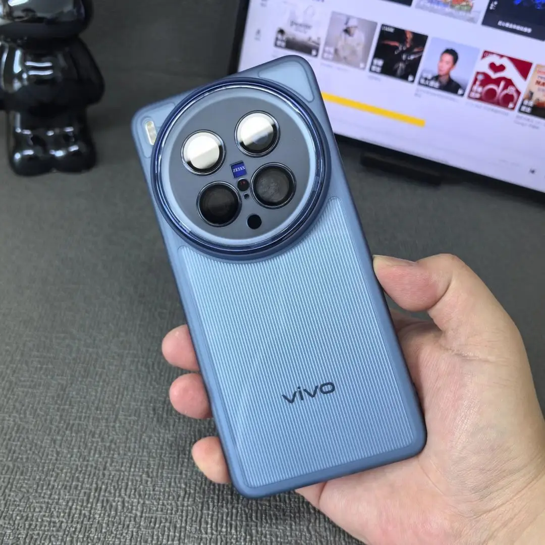 Etui do VIVO X200 Ultra X200S Simple Charm Transparent TPU Skin-friendly Anti-fall Cover For VIVO X200 Pro Mini Funda