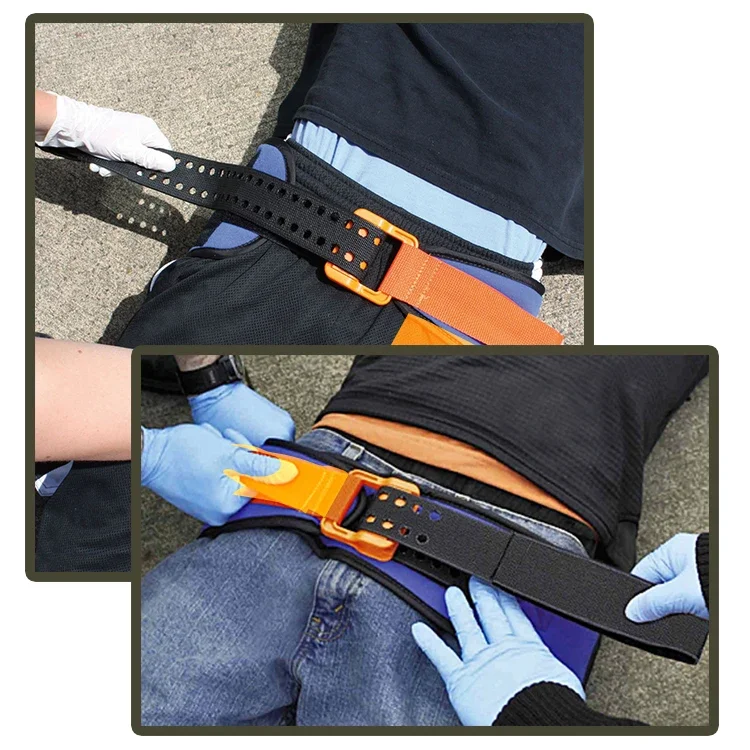 Space-Saving Medical First Aid Kit, Emergency Pelvic Sling, Professional Fixation Equipment for Pelvic Fracture