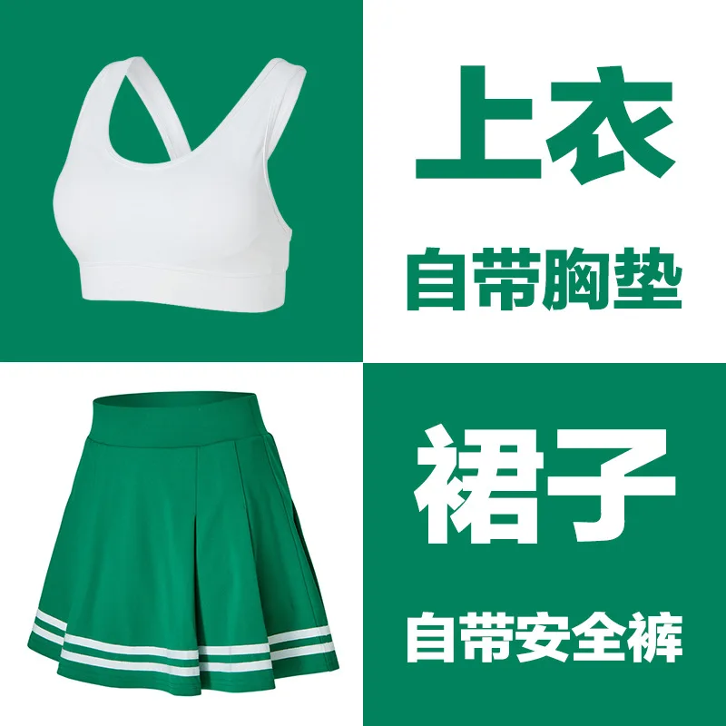 Sport Bra Tennis Pleated Skirt Active Wear Women Badminton Skirt Sets Workout Clothes Jacket Golf Outfit 2024 Gym Fitness Suit