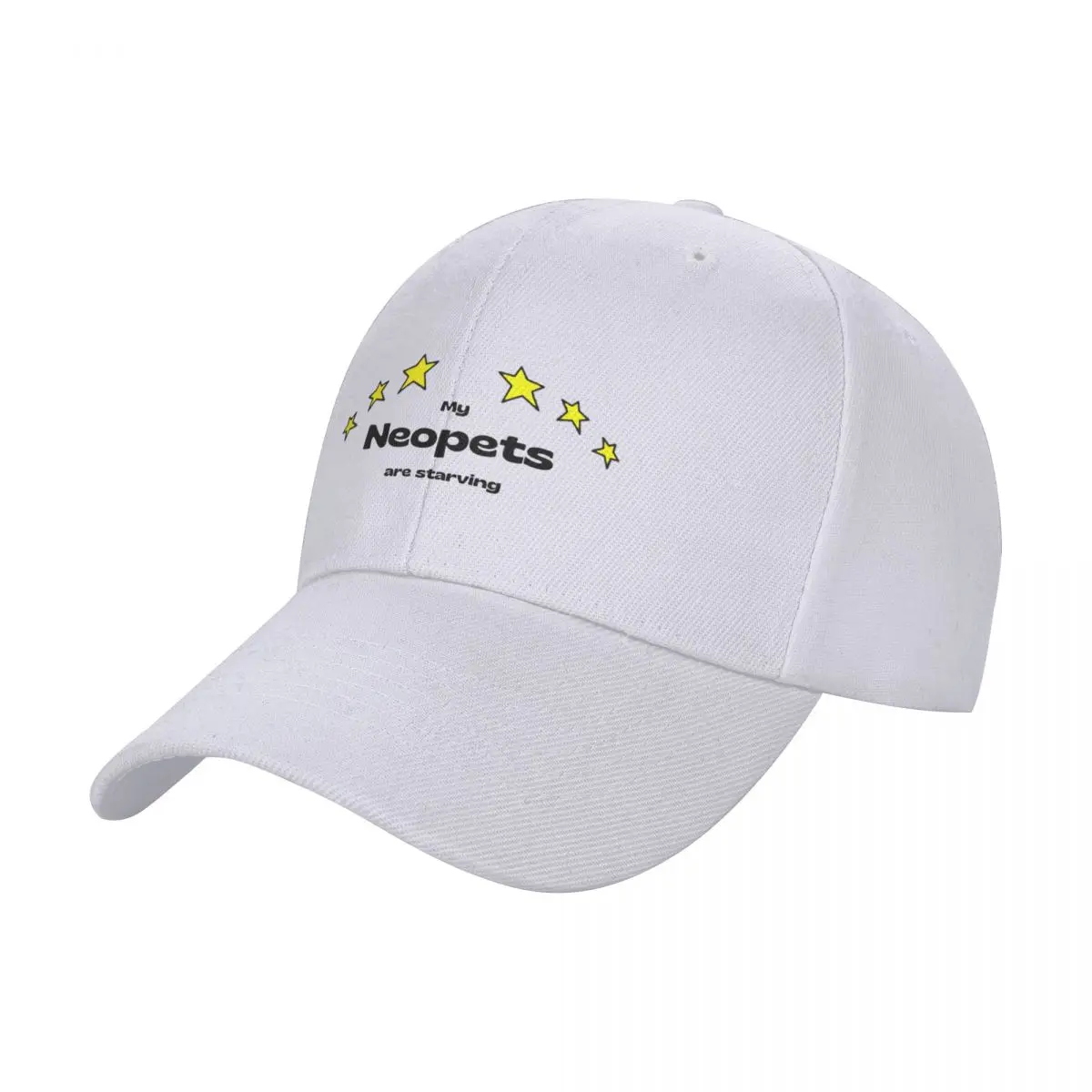 My Neopets are starving Baseball Cap tea Hat Sun Cap hiking hat Men Women's