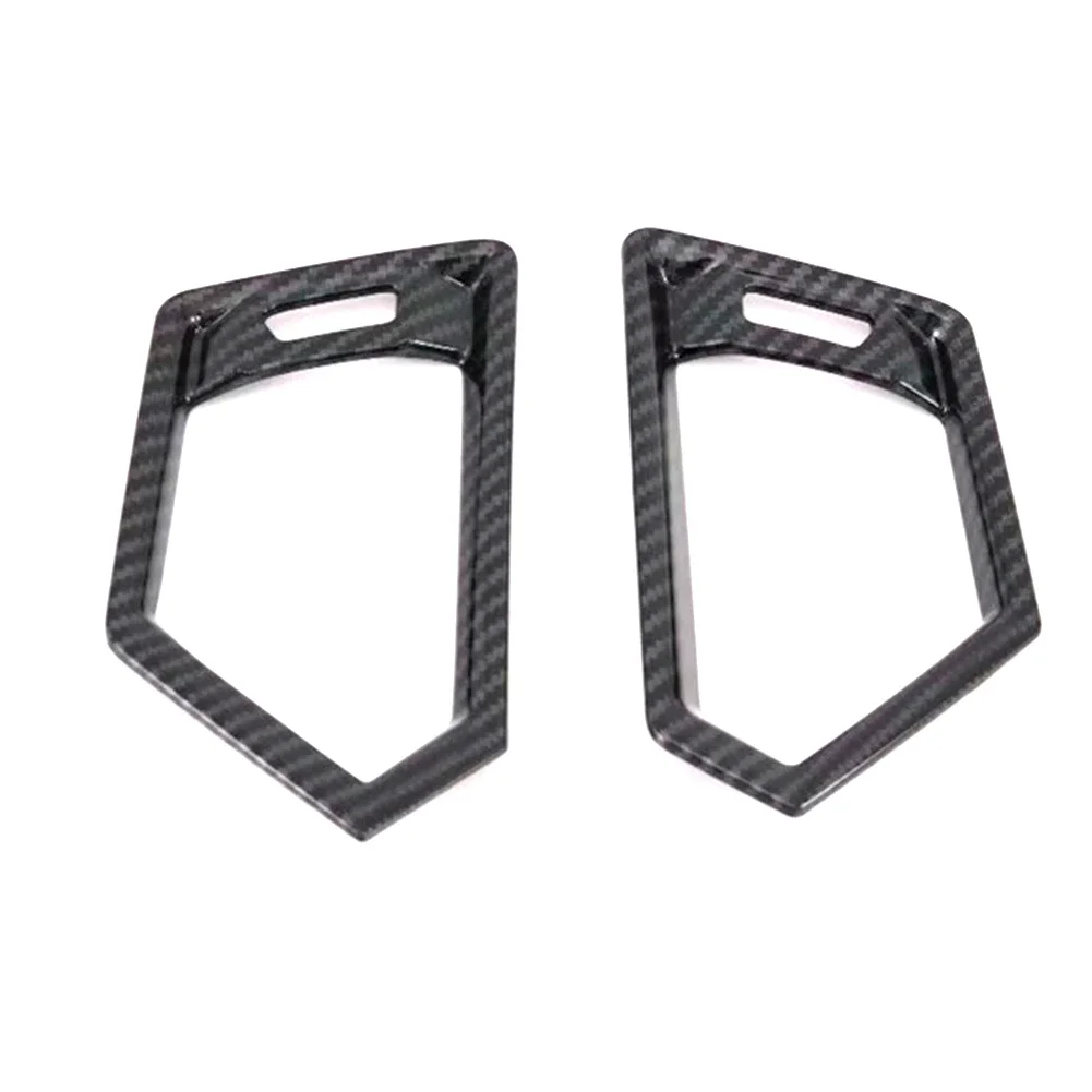 2pcs Car Air Vent Cover Frame Trim For BMW For G20 3 Series 330i M340i XDrive And G22 4 Series M440i ABS Plastic Replacement