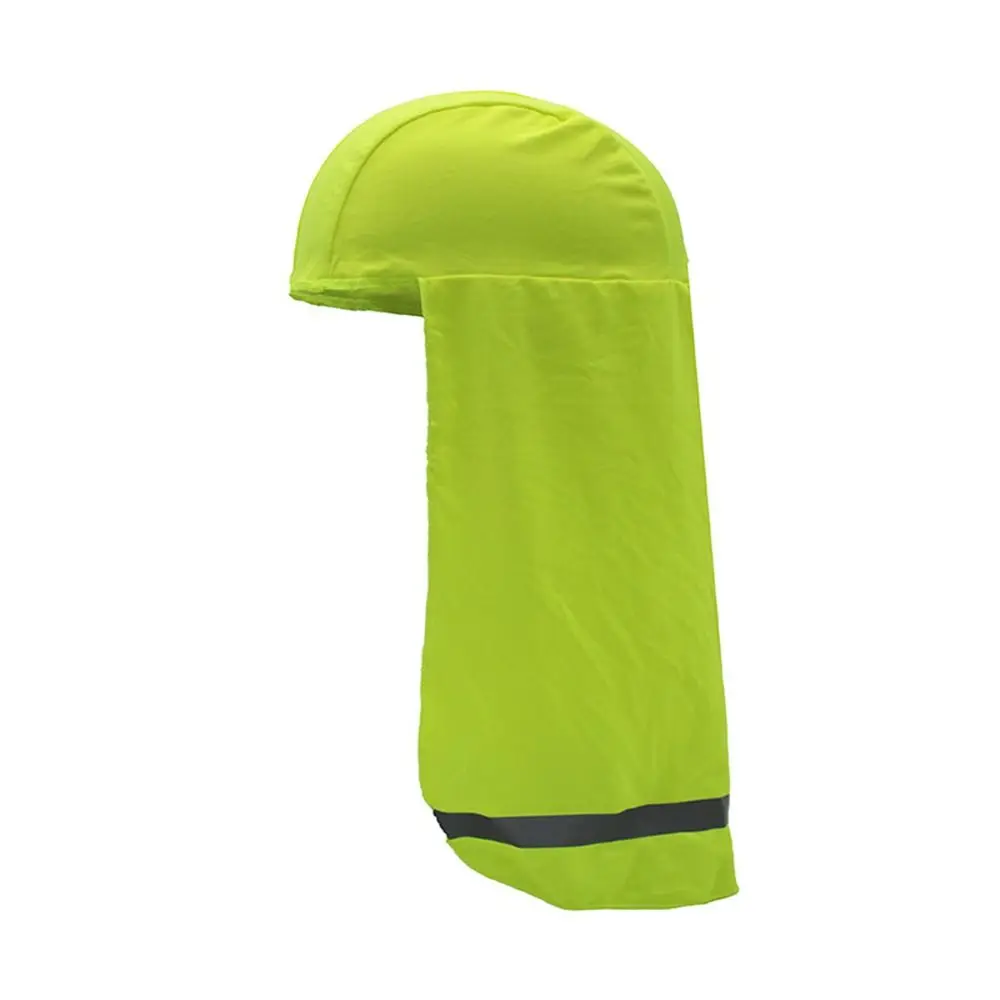 Durable Cooling Breathable Skull Capsv with Reflective Stripe Sweat Absorption Sun Runner Cap Breathable Cooling Cap