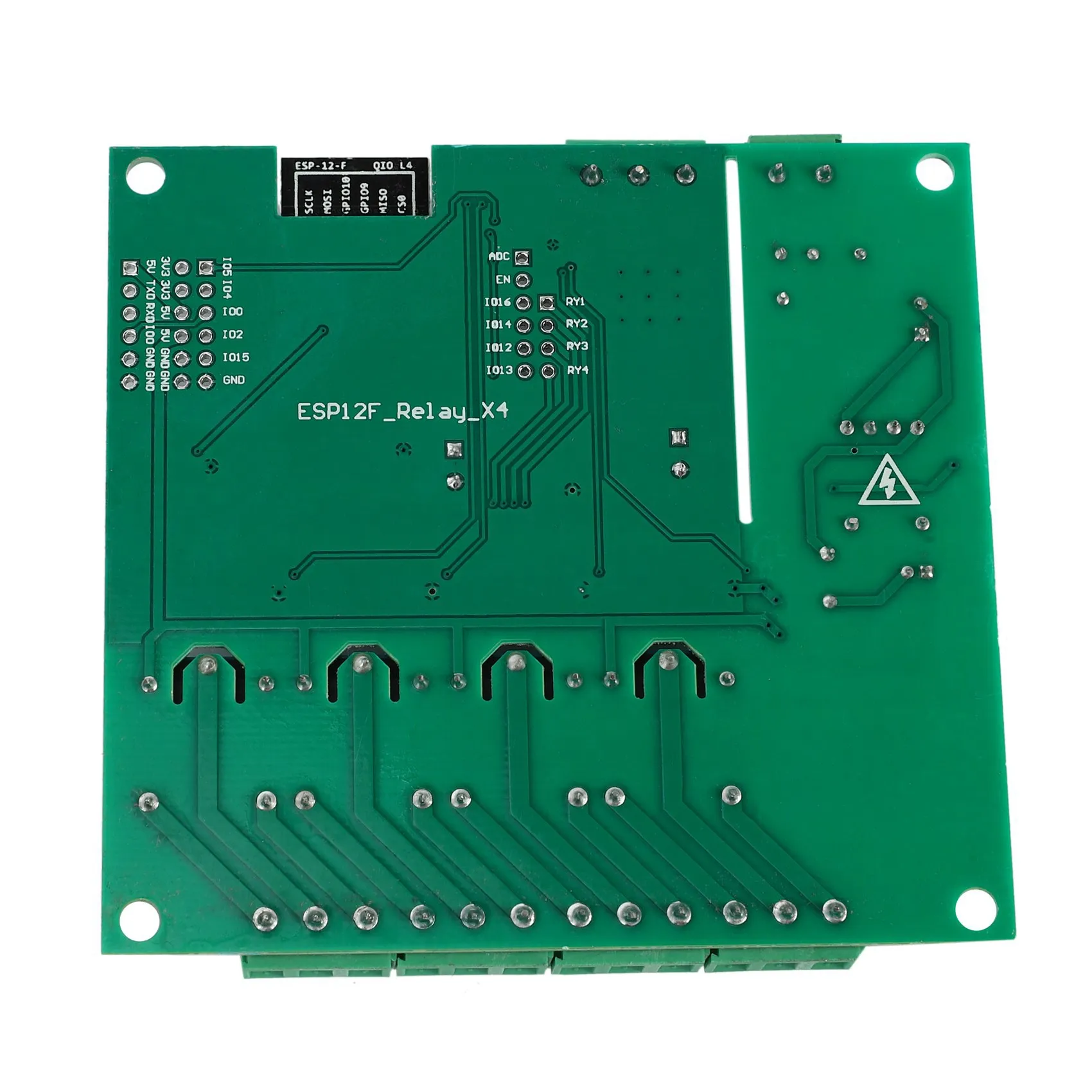 4X Wireless WIFI 4 Channel Relay Module ESP-12F Wifi Development Board For Arduino AC/DC 5V/8-80V Power Supply - view 4