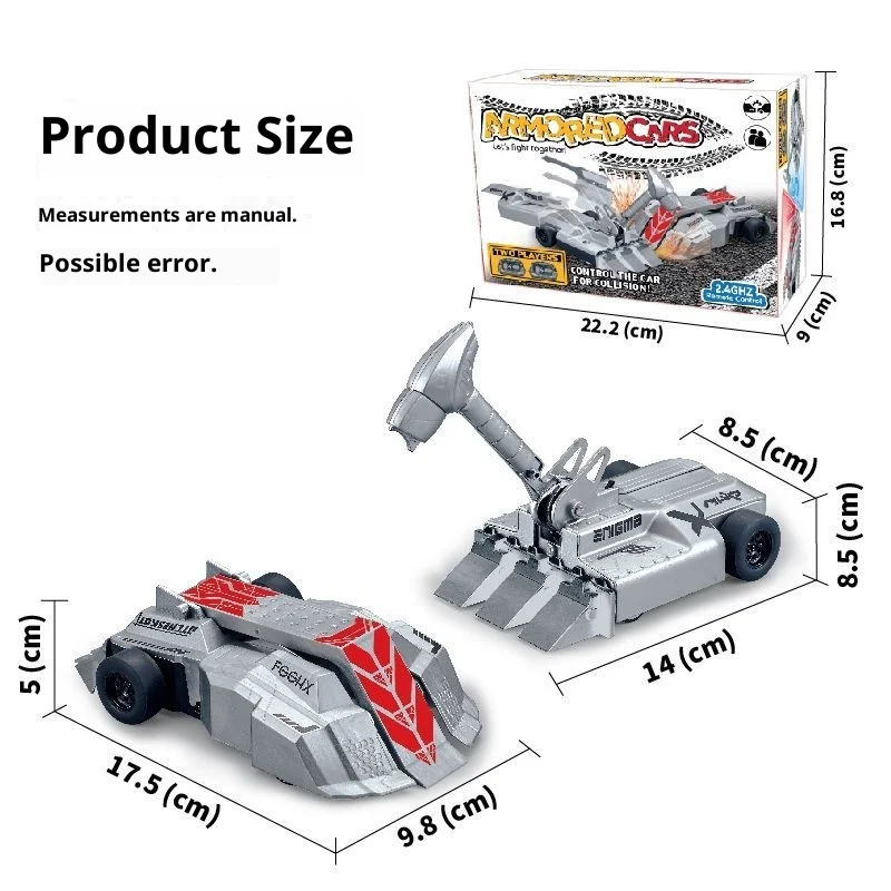 Robô de armadura de combate de jogador duplo, brinquedo robótico de controle remoto, jogo de batalha para pais e filhos, presente, o melhor presente é com amigos.