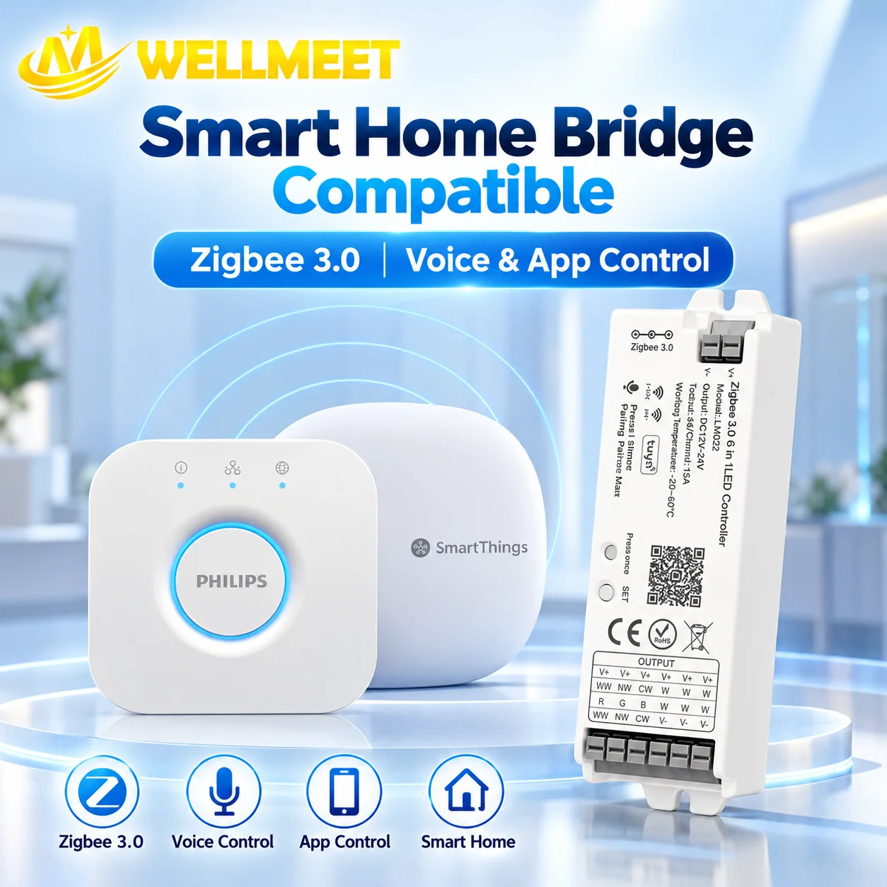 Pengontrol LED 5-in-1 LM052 Tu - Zigbee Coordinator Stick ulasan dan harga
