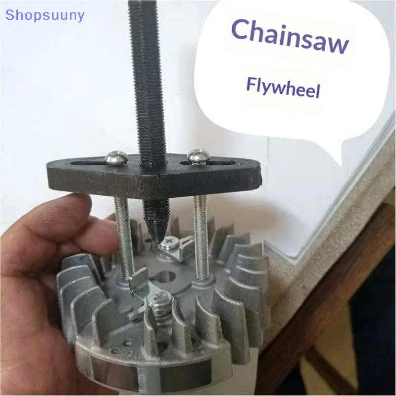 [SU]Flywheel Puller Removal Tool Kit With 8mm Screws For Flywheel Expander Dismount Repair Chainsaw Grass Trimmer Maintenance