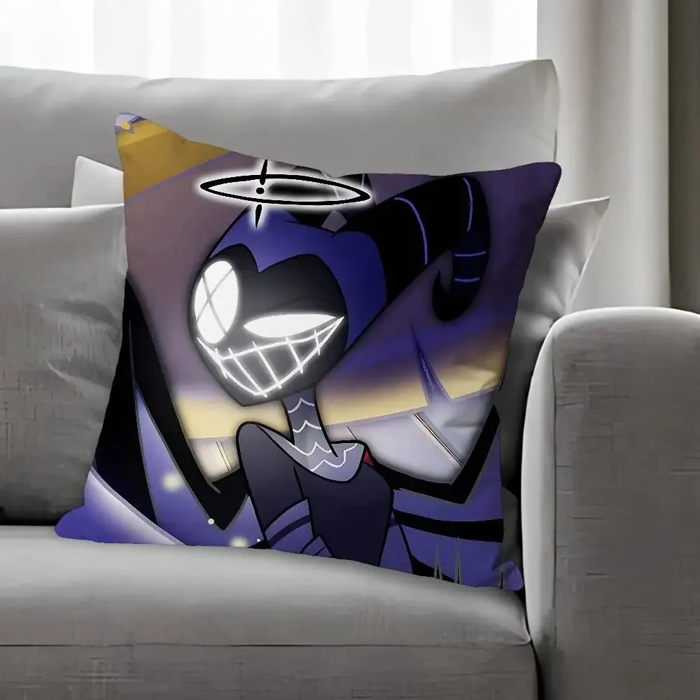1pc Hazbin Hotel Adam Character Pillow Cover, 2-Sided Polyester Print, Dark Anime Fan Support & Birthday Gift (