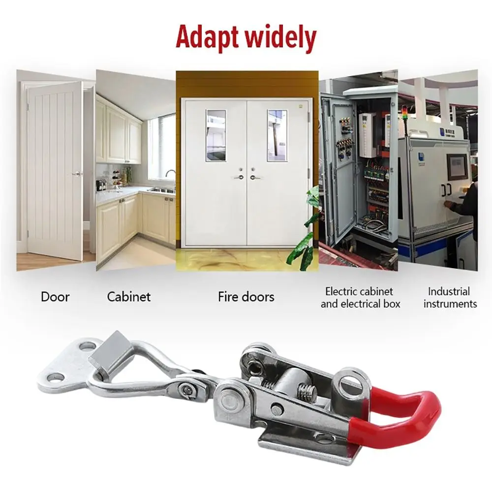 1Pcs Quick Release Lock Buckle Hinge 4001/4002/4003 Toolbox Case Toggle Latch Clamp Adjustable Push Pull Catch Clasp