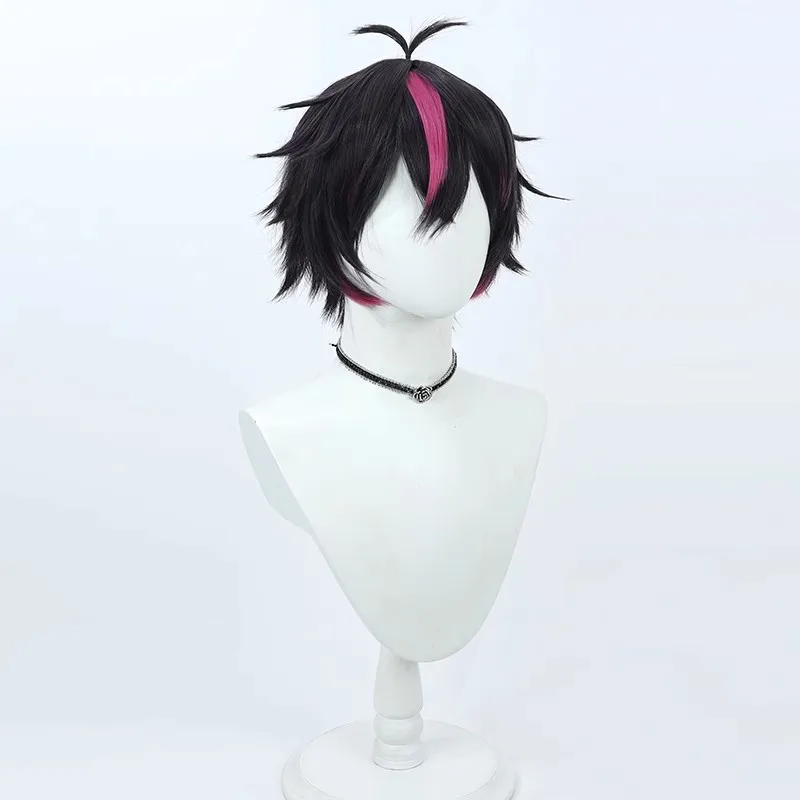 Mignon Kuromi Knight cosplay wig cloud Humanized Kuromi Knight highlight Halloween gift
