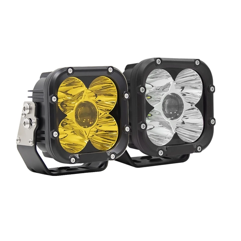 Round Offroad Driving Lights Spot Beam Waterproof 5 Inch Truck 4X4 Off Road Brightness Spotlight LED Auto Lighting System