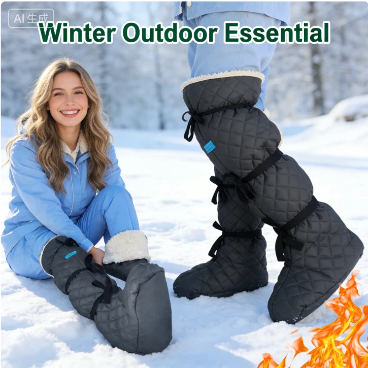 Equipement-de-protection-en-platre-pour-fractures-resistant-au-froid-et-antigel-couvre-pieds-blesses-pieds-gonfles-chaussettes-thermiques-coussinets-pour-les-pieds-genoux