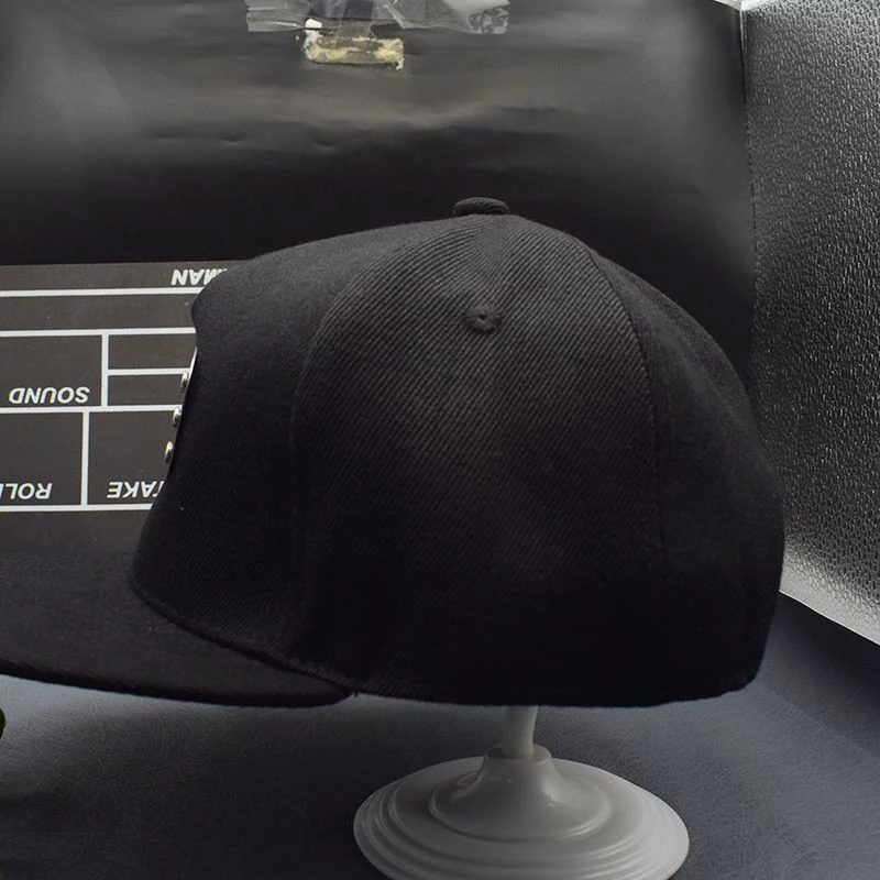 Anime Naruto Anti-Leaf Village Metall-Logo Snapback-Kappe Flacher Schirm Hip-Hop Baseballmütze Anime-Fans Cosplay-Accessoire Perfekte Geschenke – Detail 6