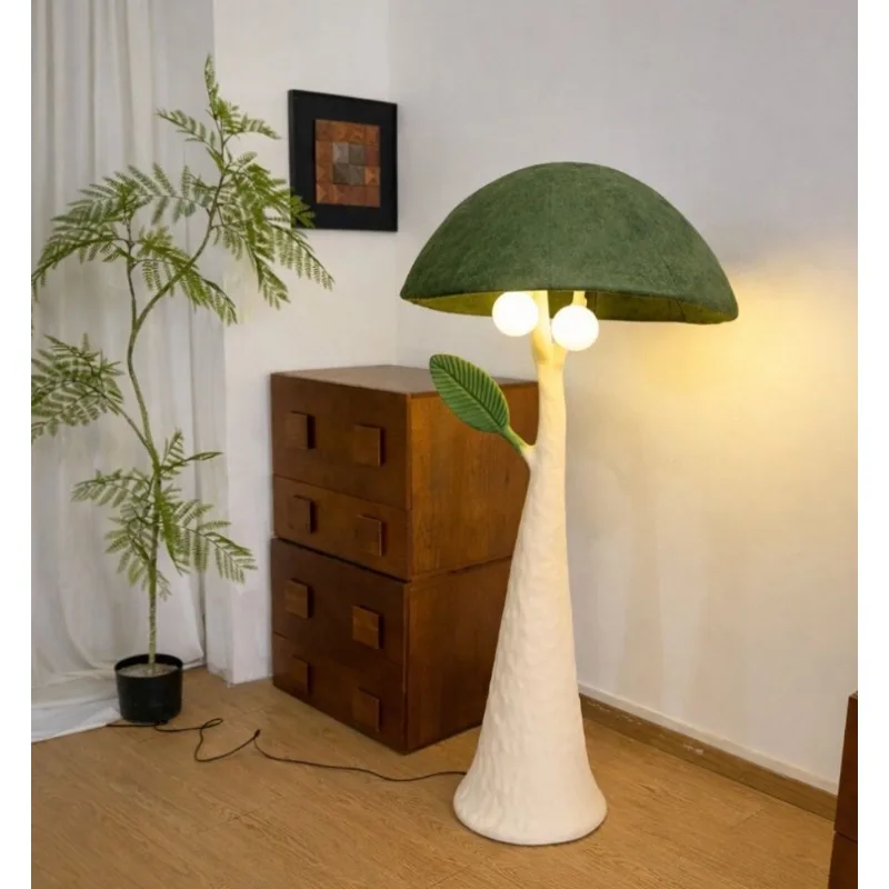 Modern Minimalist Ornaments Floor Lamp Mushroom Shaped Sofas Vertical Ambient Light Living Room and Bedroom Lights