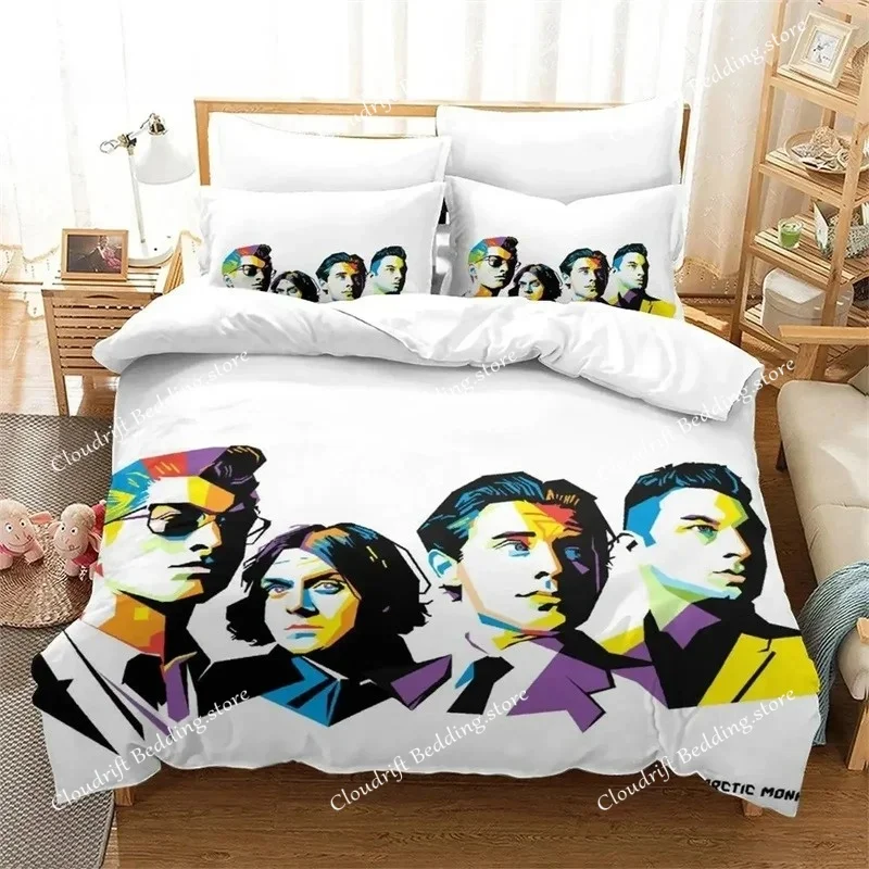 New Arctic Monkeys Bedding Set Single Twin Full Queen King Size Bed Set Aldult Kid Bedroom Duvet Cover Sets 3D Print