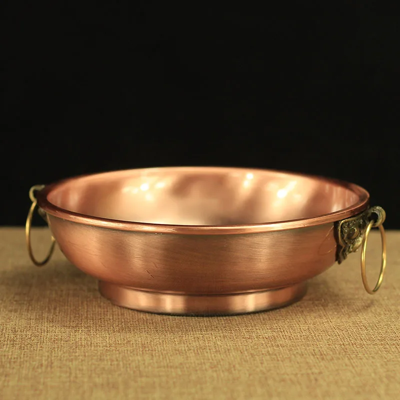 Pure Copper Smoke Supply Plate, Fire Supply Plate, Medicine Supply Plate, Release Cross, Diamond Pestle, Yin Spell Wheel
