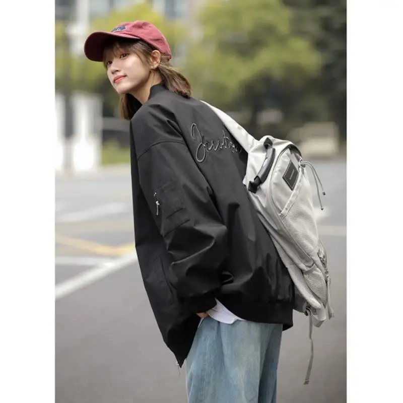 

Осенние женские куртки с короткими подкладками и воротником-стойкой, асимметричные, длинные, желтые, с наклонным цветком, цвета бойфренда, художественный ворс, нечеткая