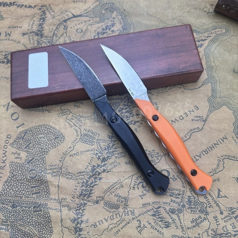 BM 15700 سكين مستقيم صغير CPM-154 الصلب التخييم في الهواء الطلق المحمولة التكتيكية سكين صيد EDC البرية سكينة سرفايفل