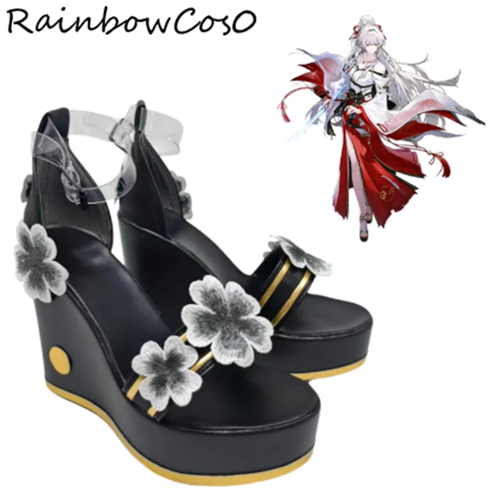 Hiyuki Wuthering Waves Cosplay Shoes Boots Game Anime Halloween Christmas RainbowCos0 W5760
