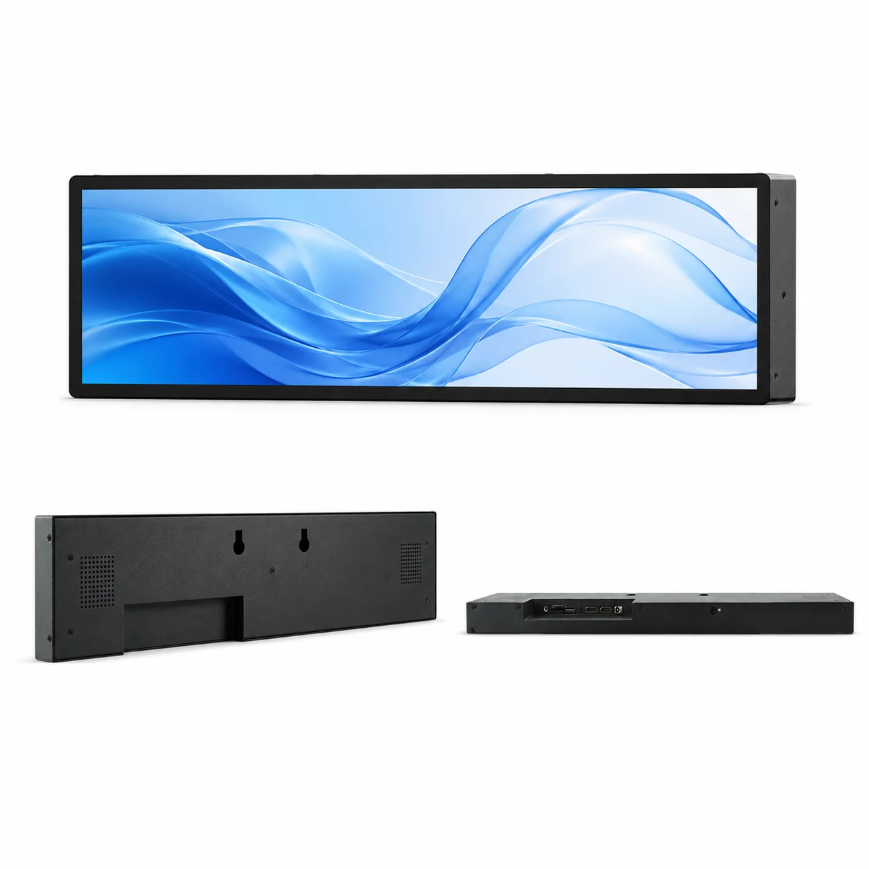 Ultra Wide LCD Monitor With 36.6 Inch 700 Nits IPS Panel And Optional Input For Digital Price Display Multi Store Rollout